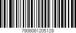 Código de barras (EAN, GTIN, SKU, ISBN): '7908081205129'