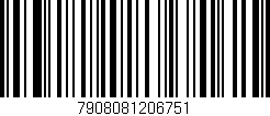 Código de barras (EAN, GTIN, SKU, ISBN): '7908081206751'