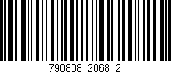 Código de barras (EAN, GTIN, SKU, ISBN): '7908081206812'