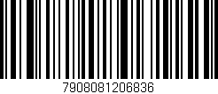 Código de barras (EAN, GTIN, SKU, ISBN): '7908081206836'