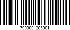Código de barras (EAN, GTIN, SKU, ISBN): '7908081206881'