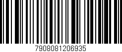 Código de barras (EAN, GTIN, SKU, ISBN): '7908081206935'