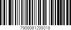 Código de barras (EAN, GTIN, SKU, ISBN): '7908081209318'