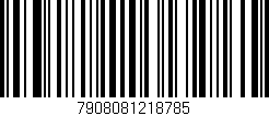 Código de barras (EAN, GTIN, SKU, ISBN): '7908081218785'