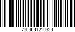 Código de barras (EAN, GTIN, SKU, ISBN): '7908081219638'