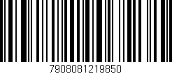 Código de barras (EAN, GTIN, SKU, ISBN): '7908081219850'
