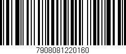 Código de barras (EAN, GTIN, SKU, ISBN): '7908081220160'