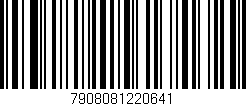 Código de barras (EAN, GTIN, SKU, ISBN): '7908081220641'