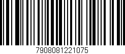 Código de barras (EAN, GTIN, SKU, ISBN): '7908081221075'