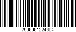 Código de barras (EAN, GTIN, SKU, ISBN): '7908081224304'