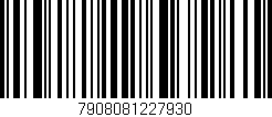 Código de barras (EAN, GTIN, SKU, ISBN): '7908081227930'