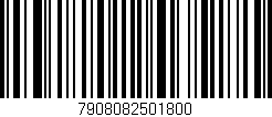 Código de barras (EAN, GTIN, SKU, ISBN): '7908082501800'
