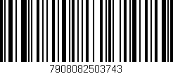 Código de barras (EAN, GTIN, SKU, ISBN): '7908082503743'