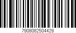 Código de barras (EAN, GTIN, SKU, ISBN): '7908082504429'