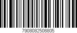 Código de barras (EAN, GTIN, SKU, ISBN): '7908082506805'