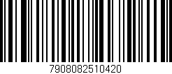 Código de barras (EAN, GTIN, SKU, ISBN): '7908082510420'