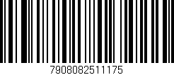 Código de barras (EAN, GTIN, SKU, ISBN): '7908082511175'