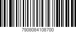 Código de barras (EAN, GTIN, SKU, ISBN): '7908084108700'