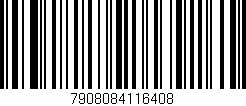 Código de barras (EAN, GTIN, SKU, ISBN): '7908084116408'