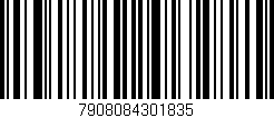 Código de barras (EAN, GTIN, SKU, ISBN): '7908084301835'