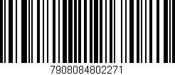 Código de barras (EAN, GTIN, SKU, ISBN): '7908084802271'