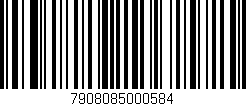 Código de barras (EAN, GTIN, SKU, ISBN): '7908085000584'