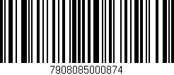 Código de barras (EAN, GTIN, SKU, ISBN): '7908085000874'