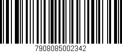 Código de barras (EAN, GTIN, SKU, ISBN): '7908085002342'