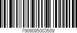 Código de barras (EAN, GTIN, SKU, ISBN): '7908085003509'
