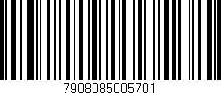 Código de barras (EAN, GTIN, SKU, ISBN): '7908085005701'