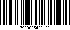 Código de barras (EAN, GTIN, SKU, ISBN): '7908085420139'