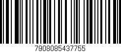 Código de barras (EAN, GTIN, SKU, ISBN): '7908085437755'