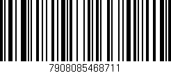 Código de barras (EAN, GTIN, SKU, ISBN): '7908085468711'