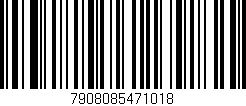 Código de barras (EAN, GTIN, SKU, ISBN): '7908085471018'