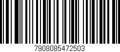 Código de barras (EAN, GTIN, SKU, ISBN): '7908085472503'