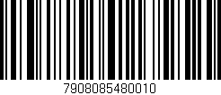 Código de barras (EAN, GTIN, SKU, ISBN): '7908085480010'