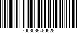 Código de barras (EAN, GTIN, SKU, ISBN): '7908085480928'