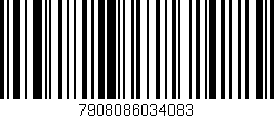 Código de barras (EAN, GTIN, SKU, ISBN): '7908086034083'