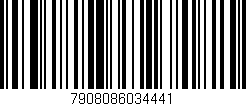 Código de barras (EAN, GTIN, SKU, ISBN): '7908086034441'