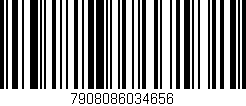 Código de barras (EAN, GTIN, SKU, ISBN): '7908086034656'