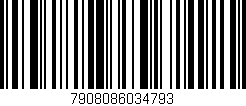 Código de barras (EAN, GTIN, SKU, ISBN): '7908086034793'