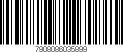 Código de barras (EAN, GTIN, SKU, ISBN): '7908086035899'