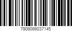 Código de barras (EAN, GTIN, SKU, ISBN): '7908086037145'