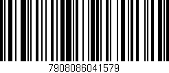 Código de barras (EAN, GTIN, SKU, ISBN): '7908086041579'