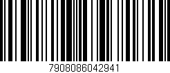 Código de barras (EAN, GTIN, SKU, ISBN): '7908086042941'