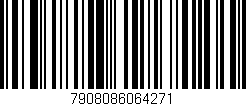 Código de barras (EAN, GTIN, SKU, ISBN): '7908086064271'