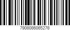 Código de barras (EAN, GTIN, SKU, ISBN): '7908086065278'