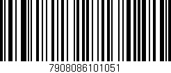 Código de barras (EAN, GTIN, SKU, ISBN): '7908086101051'