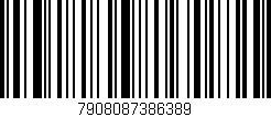 Código de barras (EAN, GTIN, SKU, ISBN): '7908087386389'