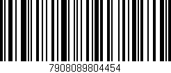 Código de barras (EAN, GTIN, SKU, ISBN): '7908089804454'